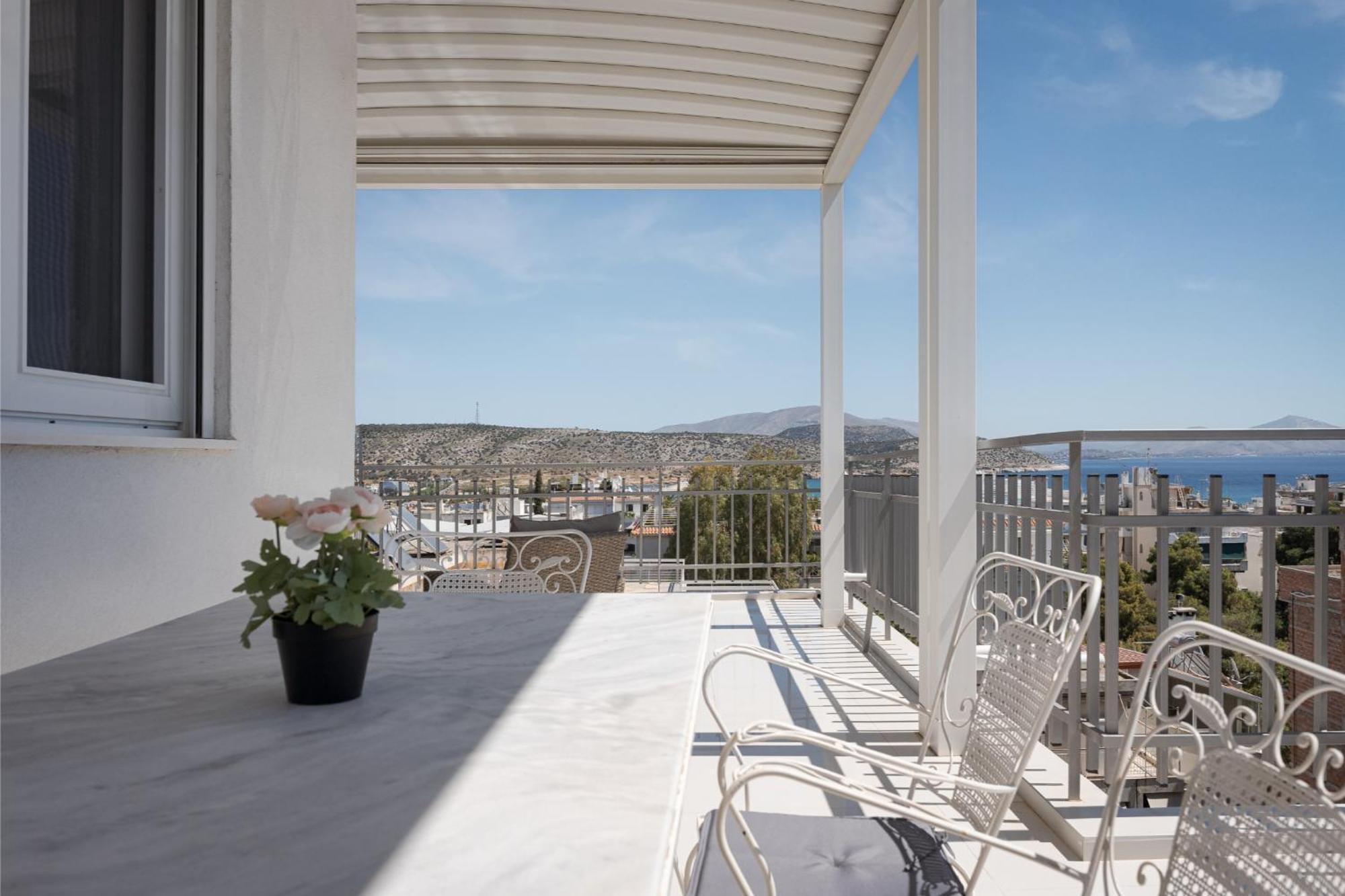 Athenian Riviera Penthouse Apartment Varkiza Exteriör bild