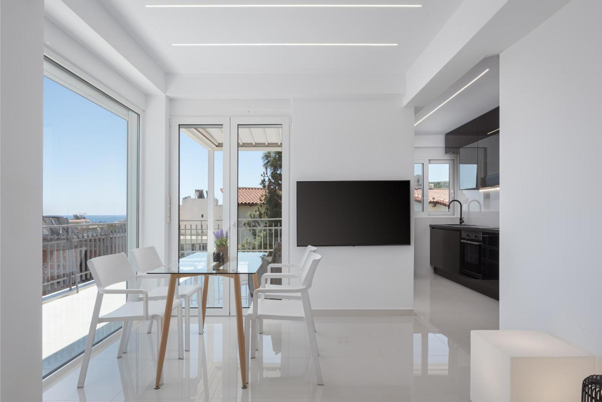 Athenian Riviera Penthouse Apartment Varkiza Exteriör bild