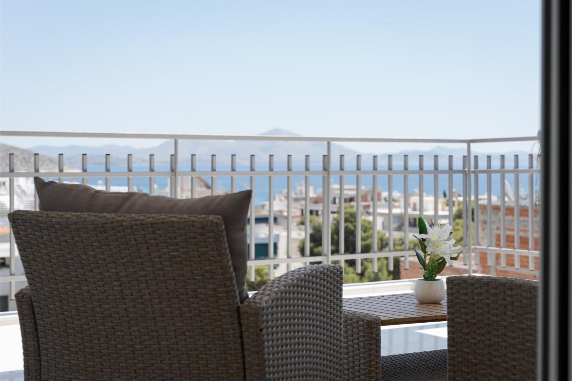 Athenian Riviera Penthouse Apartment Varkiza Exteriör bild