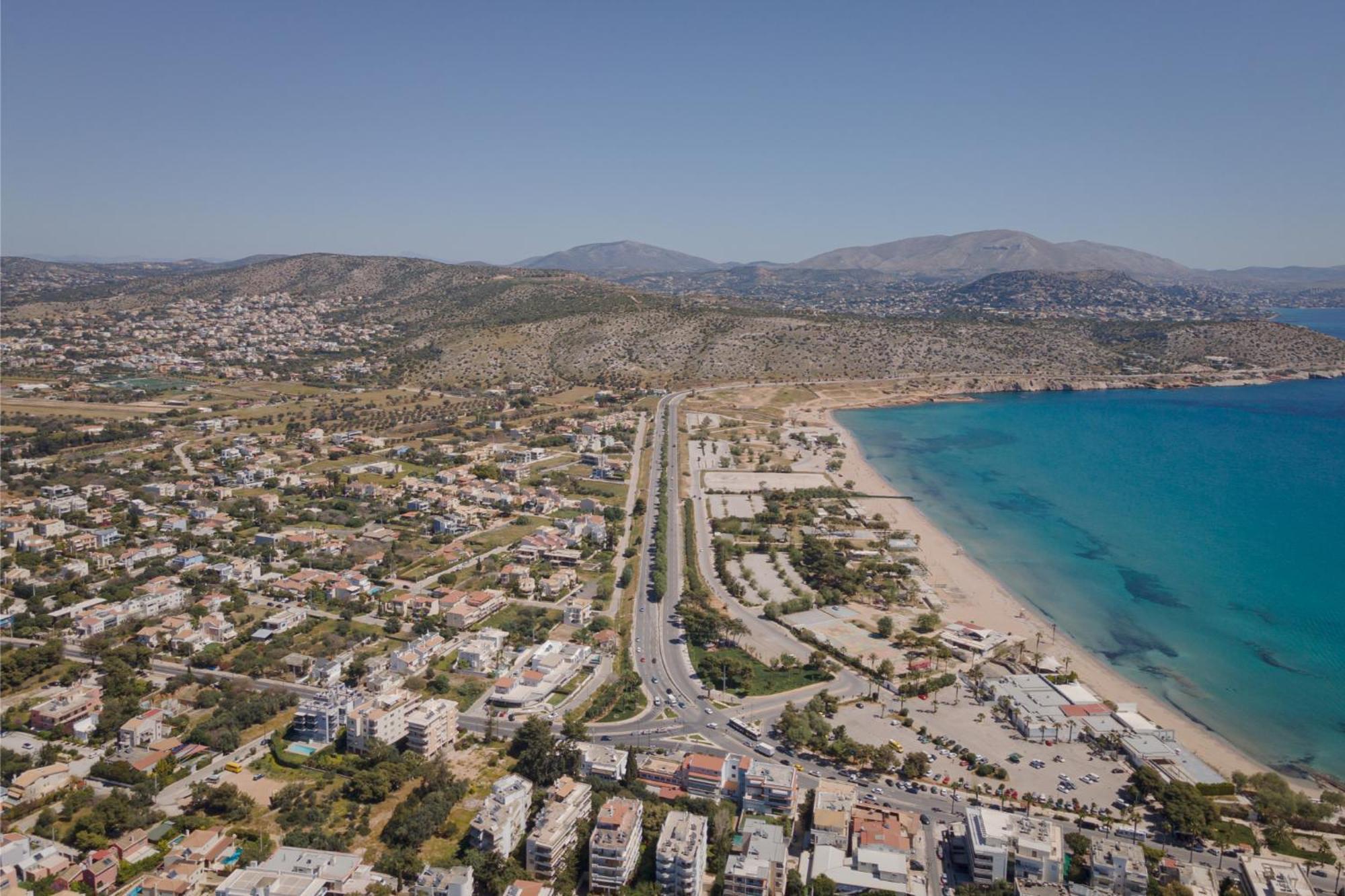 Athenian Riviera Penthouse Apartment Varkiza Exteriör bild