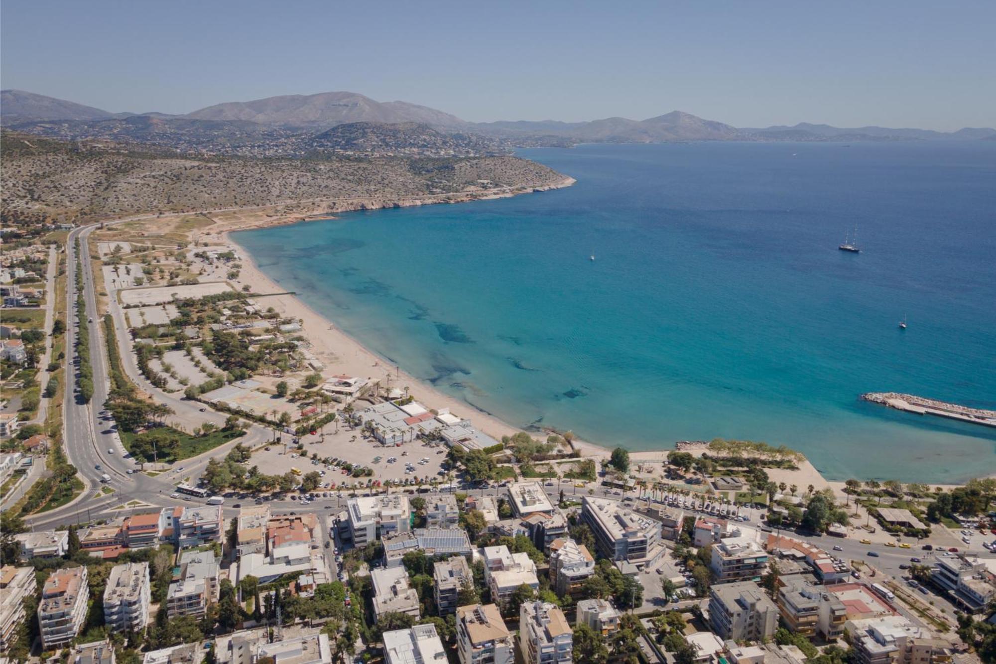 Athenian Riviera Penthouse Apartment Varkiza Exteriör bild