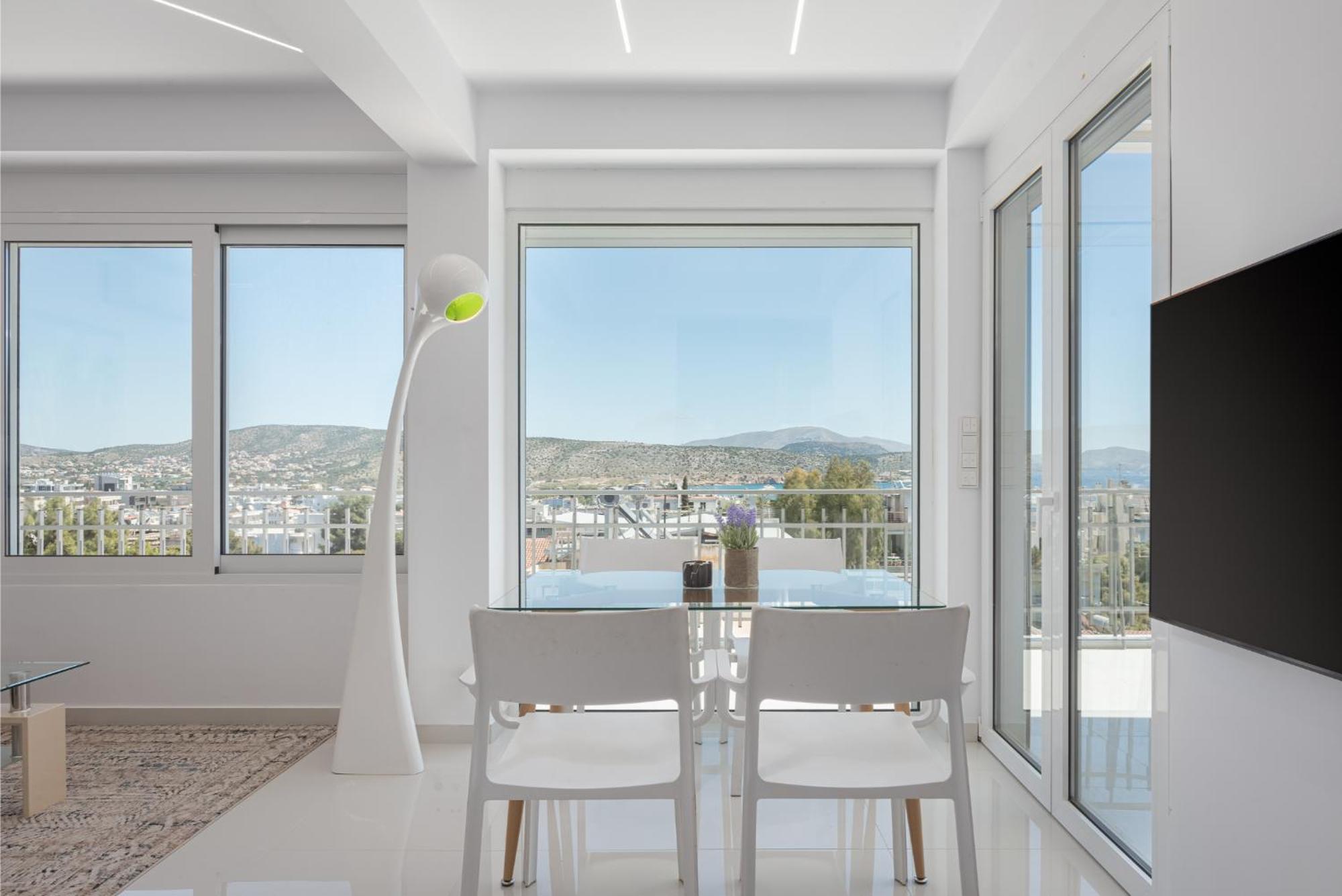 Athenian Riviera Penthouse Apartment Varkiza Exteriör bild